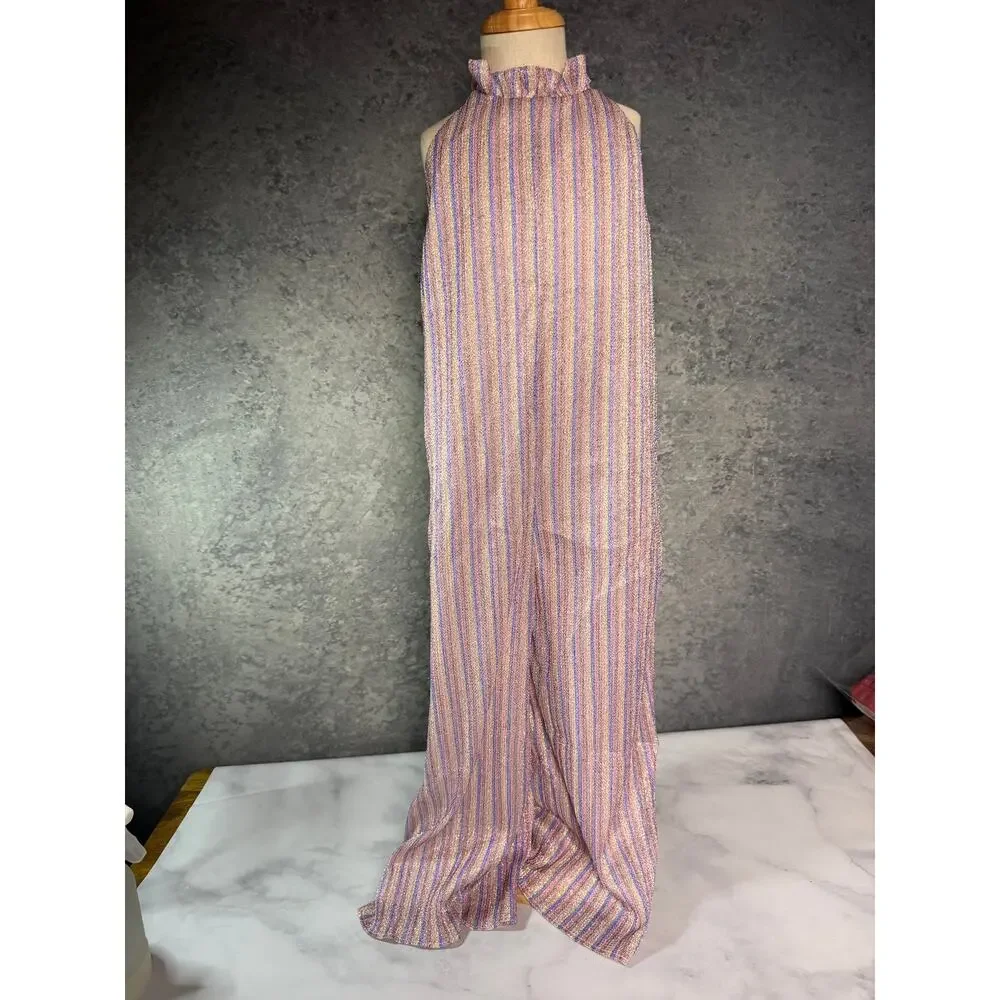 NWT Rachel Zoe x Janie & Jack sparkly party jumpsuit Size 5